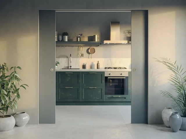 Come scegliere le porte della cucina: tra stile e funzionalità