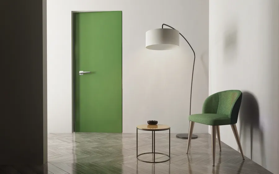 Modern coloured doors: the most popular colours and combinations